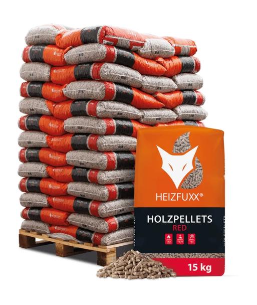 Holzpellets Red 15kg x 65 Sack 975kg