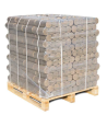 PREMIUM Hartholzbriketts rund 960kg Palette